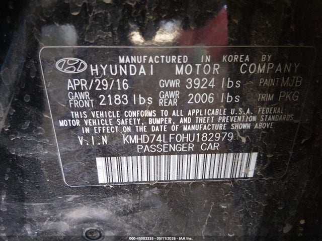Hyundai ELANTRA Se