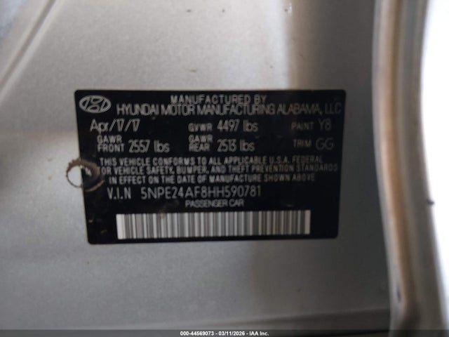 Hyundai SONATA Se