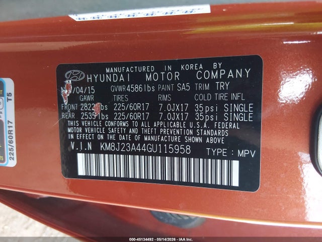 Hyundai TUCSON Se