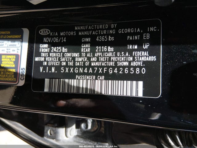 Kia Optima Ex