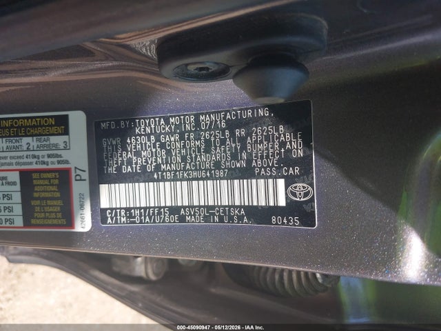 Toyota Camry Se