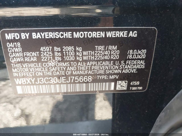 BMW X Series Sdrive28i
