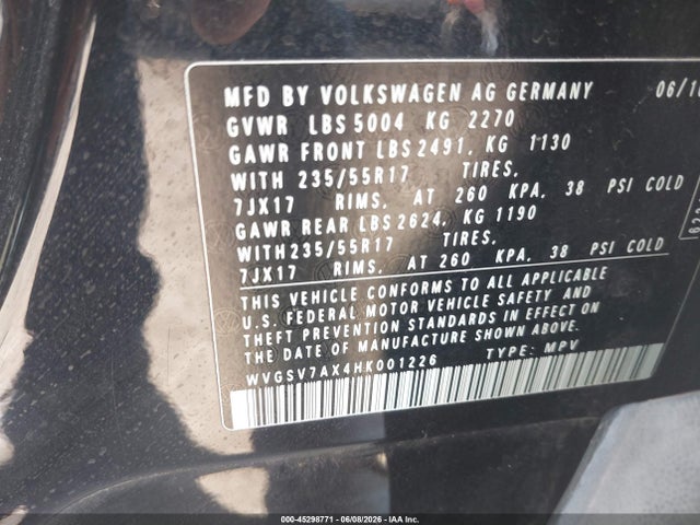 Volkswagen Tiguan 2.0t Wolfsburg Edition