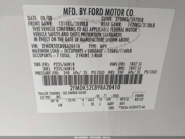 Ford Flex Sel