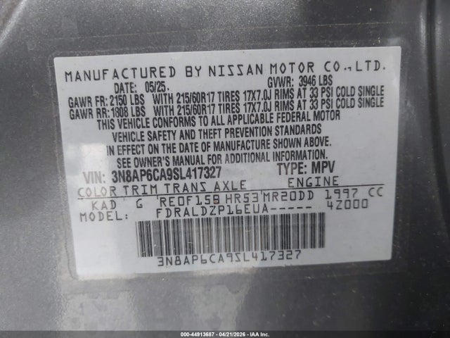 Nissan Kicks Sv Fwd