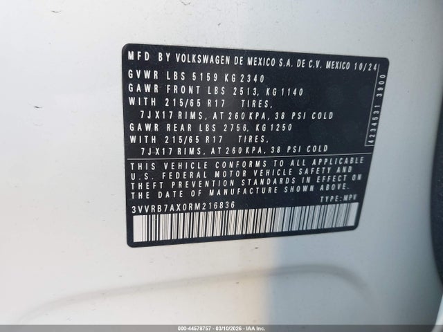 Volkswagen Tiguan 2.0t S