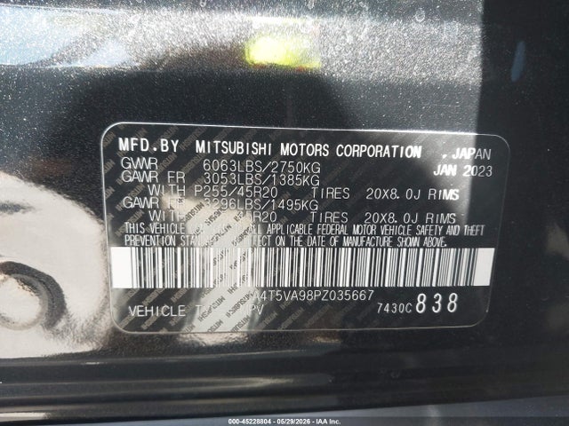 Mitsubishi Outlander 40th Anniversary S-awc