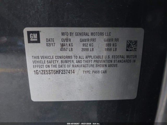 Chevrolet Malibu 1lt