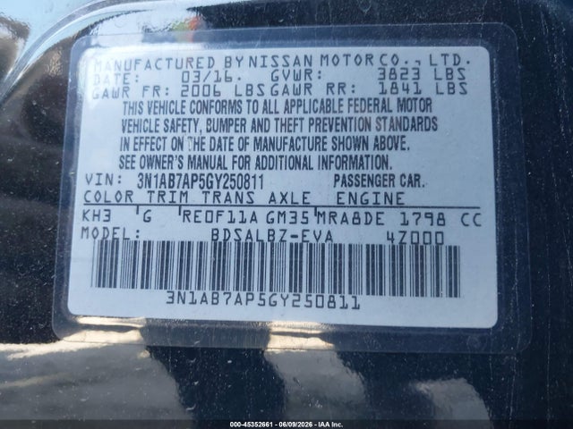 Nissan Sentra S