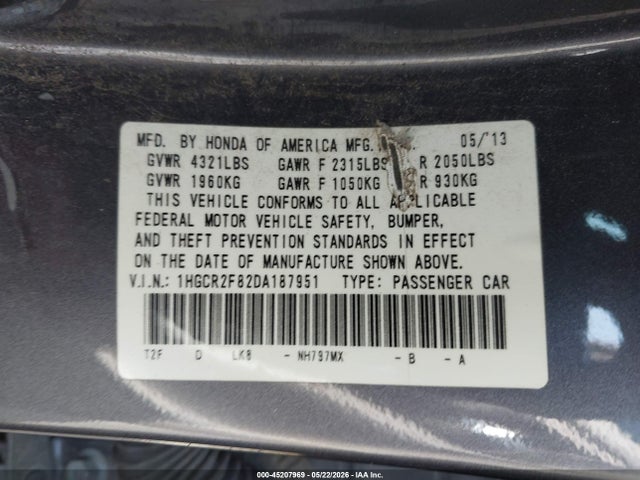 Honda Accord Ex-l