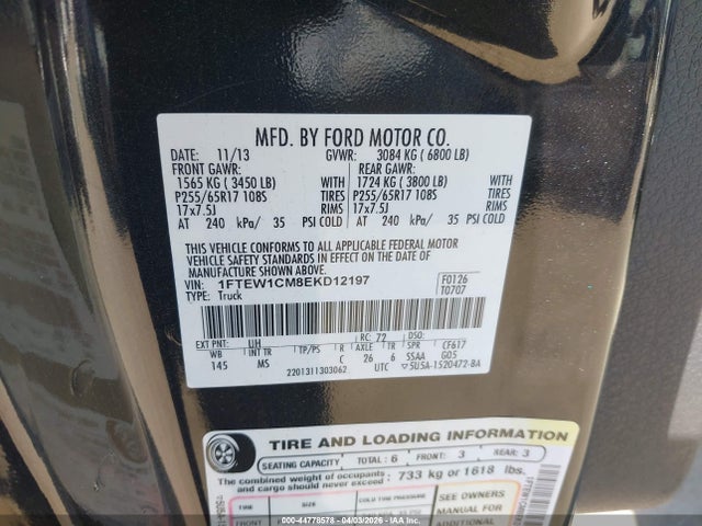Ford F-150 Xlt