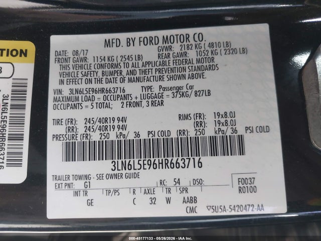 Lincoln MKZ Reserve