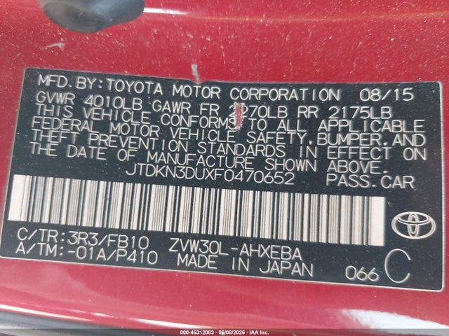 Toyota Prius Two
