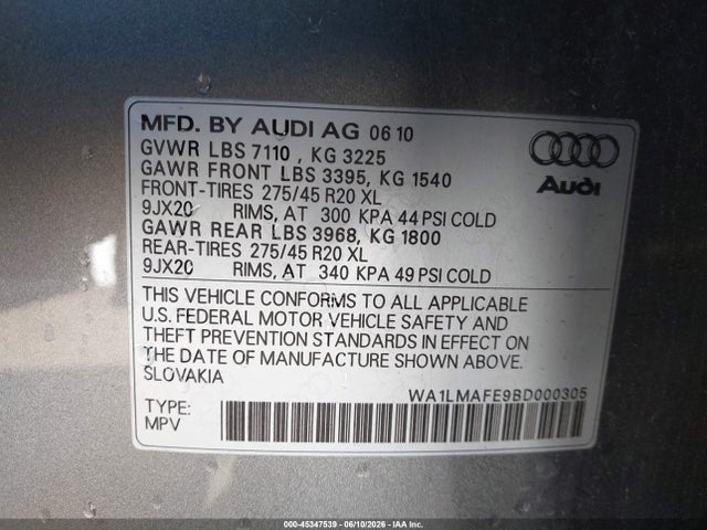 Audi Q7 3.0 Tdi Premium