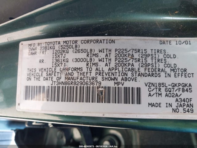 Toyota 4Runner Sr5 V6