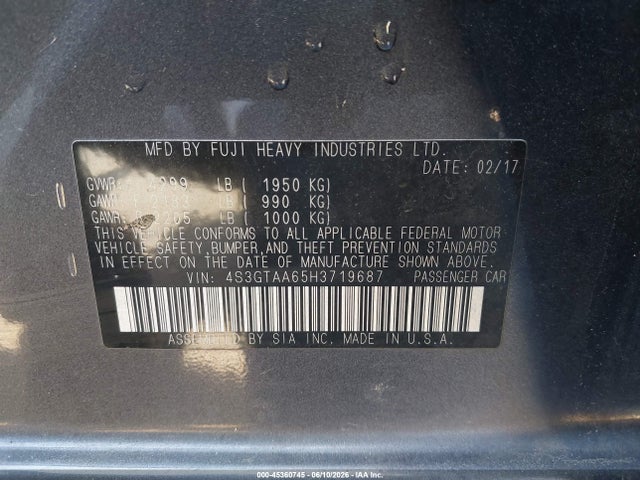 Subaru Impreza 2.0i