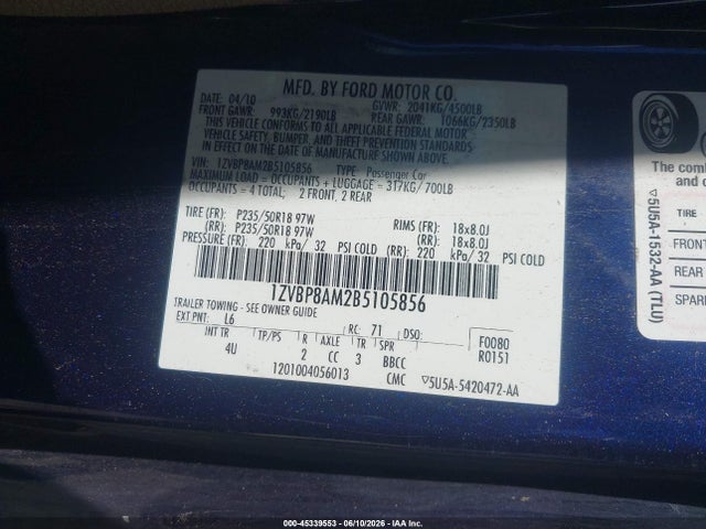 Ford Mustang V6 Premium