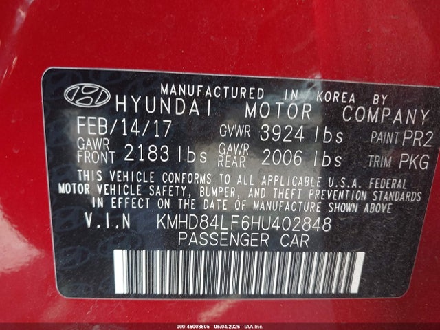 Hyundai ELANTRA Se