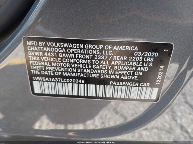 Volkswagen Passat 2.0t Se
