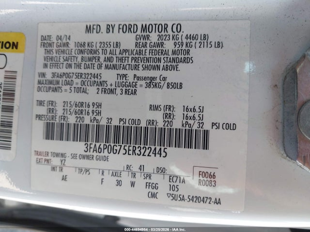 Ford Fusion S