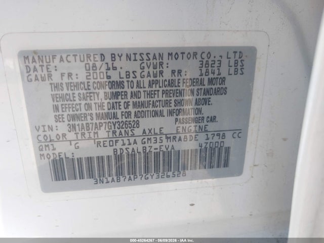 Nissan Sentra S