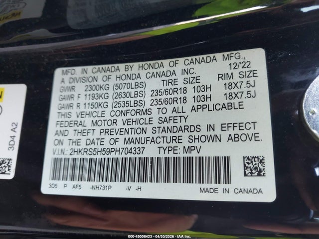 Honda CR-V Hybrid Sport