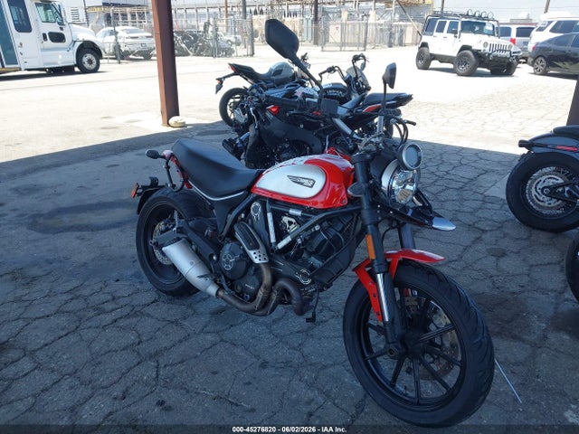 Salvage Ducati Scrambler Image