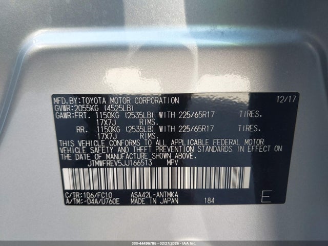 Toyota RAV4 Xle
