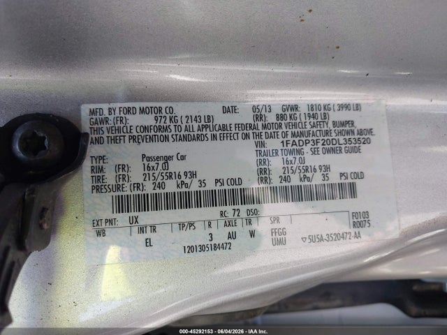 Ford Focus Se