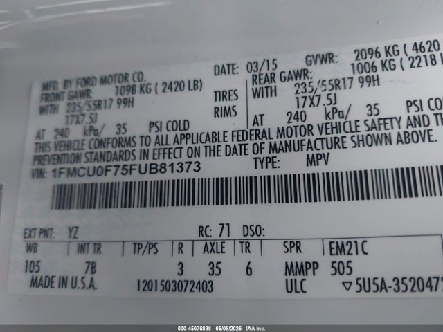 Ford Escape S