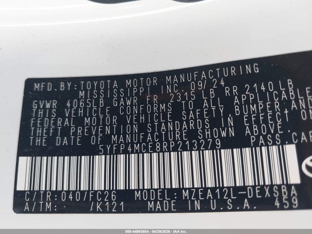 Toyota Corolla Se