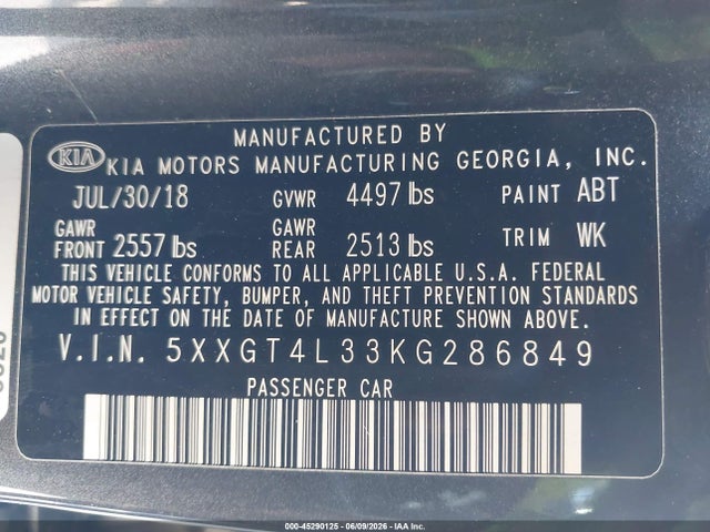 Kia Optima S