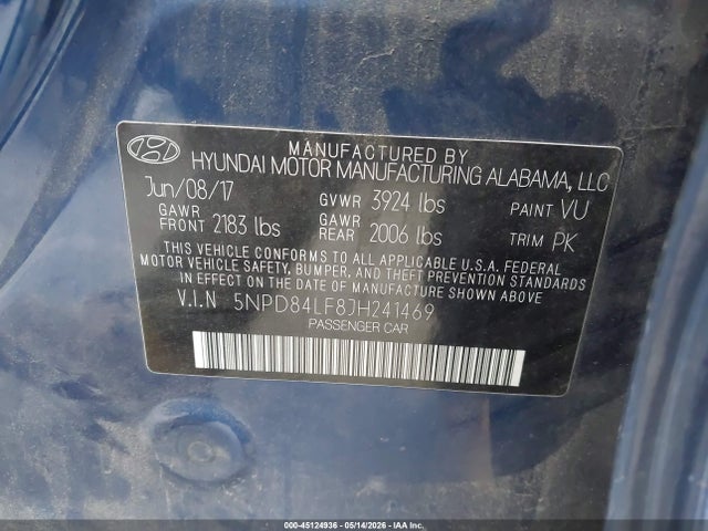 Hyundai ELANTRA Sel