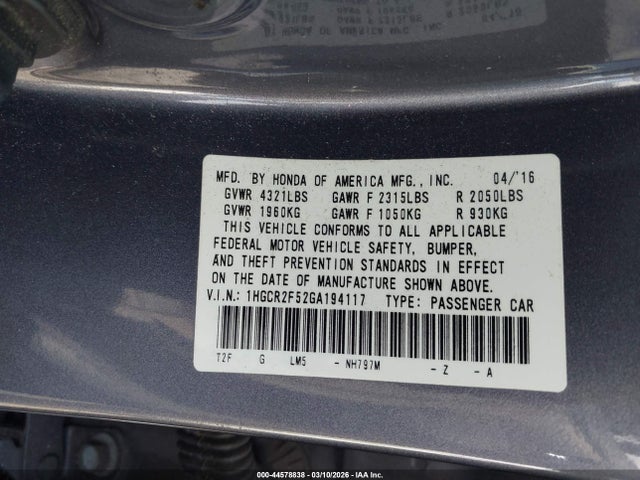Honda Accord Sport