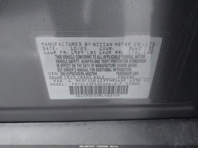 Nissan Kicks Sv Xtronic Cvt