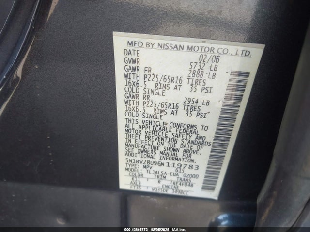 Nissan Quest 3.5