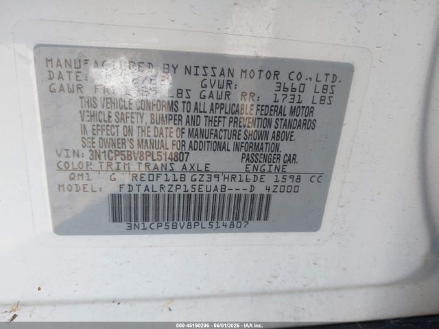 Nissan Kicks S Xtronic Cvt