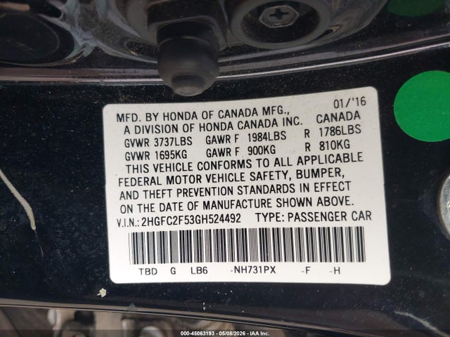 Honda Civic Lx