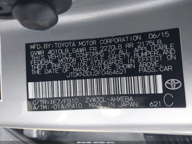 Toyota Prius Two