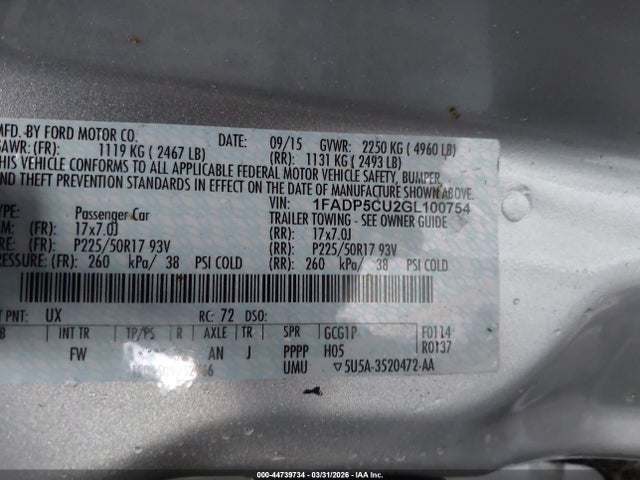 Ford C-MAX Energi Sel