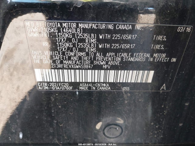 Toyota RAV4 Xle