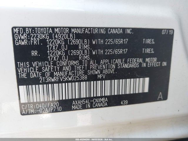 Toyota RAV4 Xle