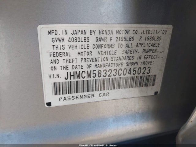 Honda Accord 2.4 Lx