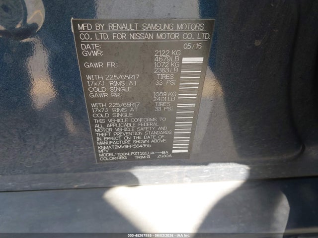 Nissan Rogue S