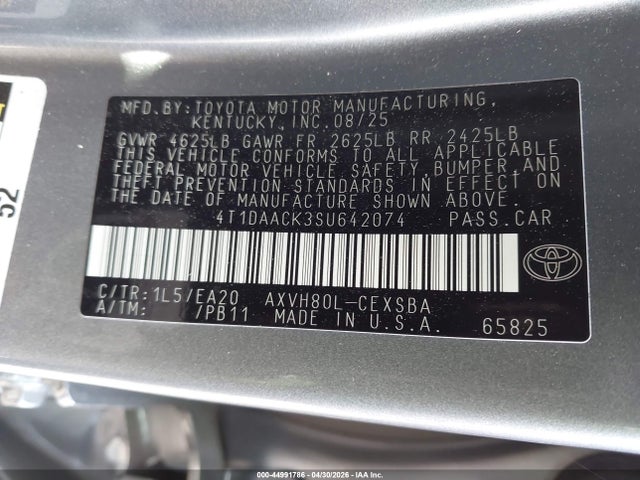 Toyota Camry Se