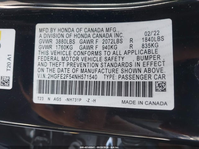 Honda Civic Sport