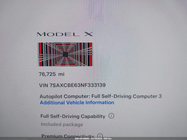 Tesla Model X Plaid Tri Motor All-wheel Drive