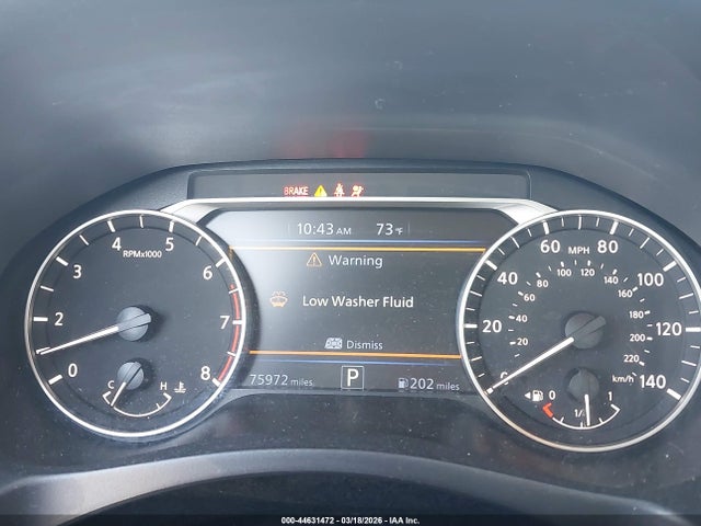 Nissan Altima Sr Fwd