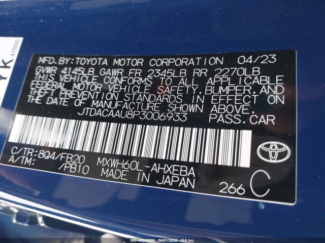 Toyota Prius Le