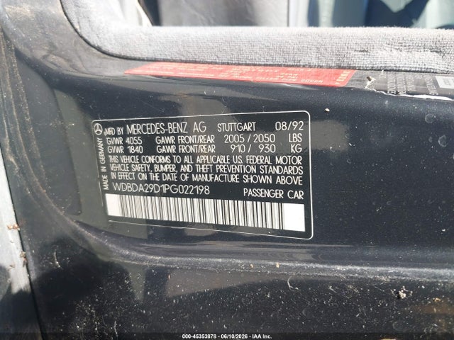 Mercedes-Benz 190 E 2.6